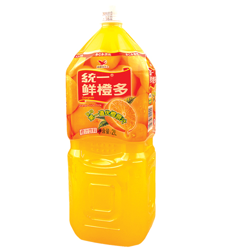 统一鲜橙多2L
